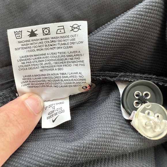 Nike Golf Tour Performance Women's Pants   Dri-Fit Dark Grey Size 12 - Picture 9 of 11